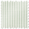 Laura Ashley Candy Stripe, Bottle Green - Roman Blind